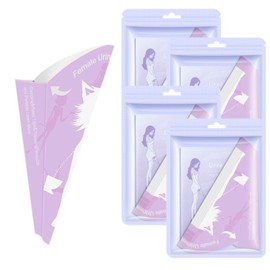 Epunk Portable Female Urinal 40 Pack - Waterproof Disposable Pee Cones for Women | Foldable Travel Urinal for Camping, Postpartum & Mobility Needs