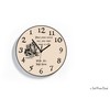 Reverse Wall Clock - Alice Clock - Mad Hatter -
