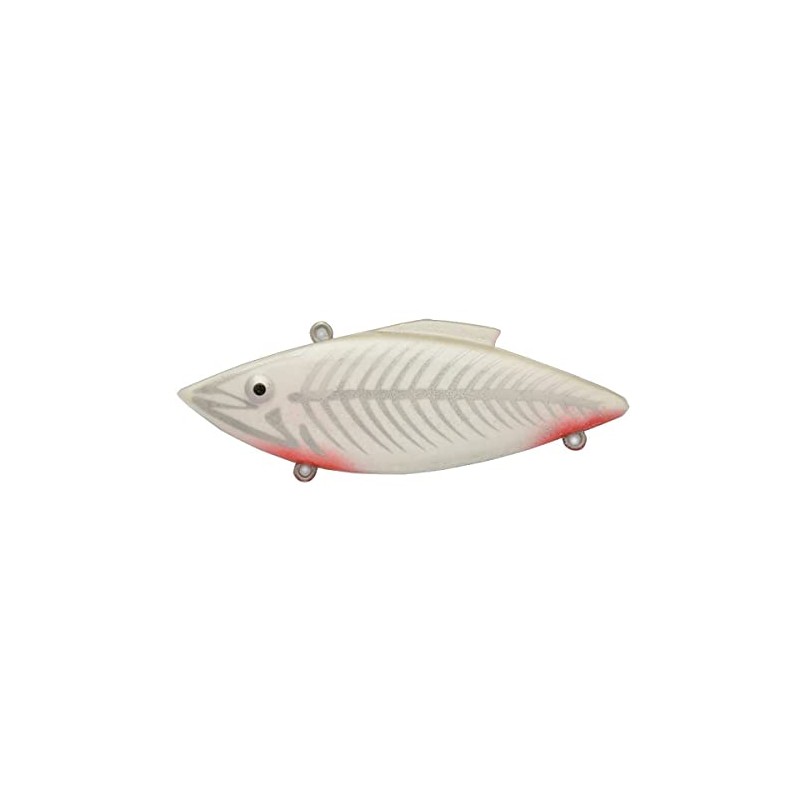 Rat-L-Trap Lure, White Zombie, 1/2-Ounce