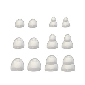 Oval Comfort Fit Set Compatible with Klipsch Custom 1, 2, and 3 in-Ear Earphones - Replacement Eartips Eargels Earbuds