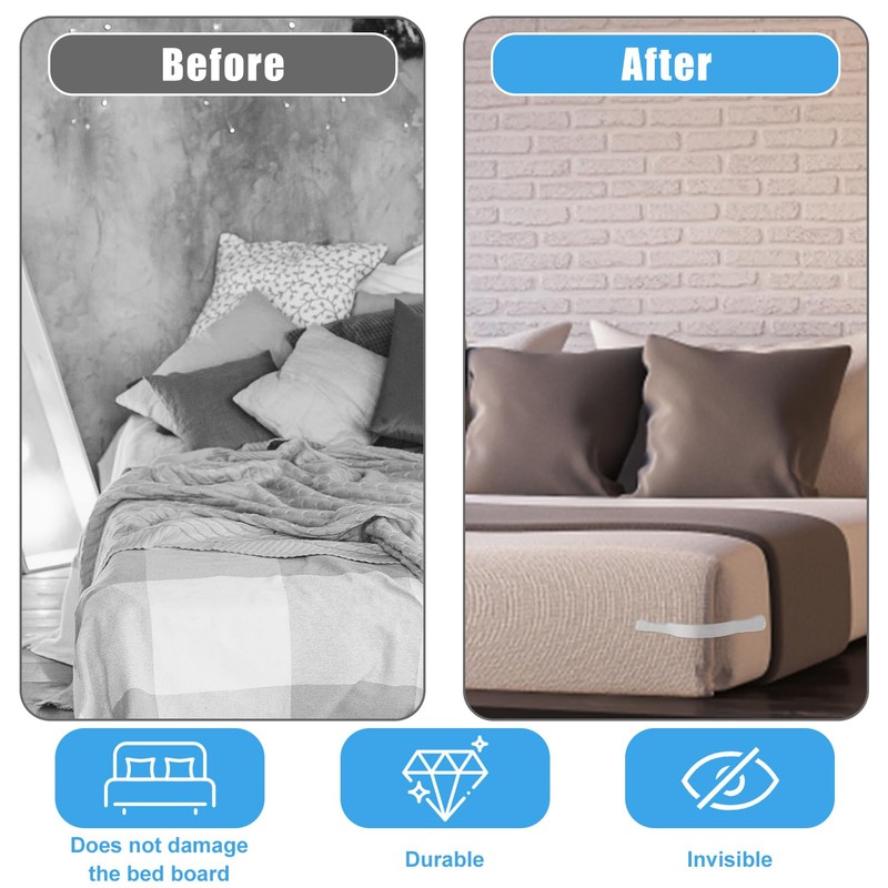 4pcs Lock Sheet Holders, Bed Sheets Corners Tighter with 4