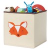 Whitmor Kids Canvas Collapsible Cube Fox