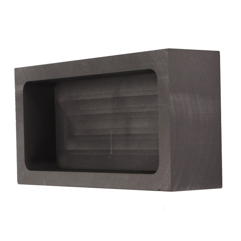 Rectangular Graphite Ingot Mold High Purity Heat Resistant Jewelry Metal