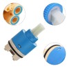 Tap Cartridge Ceramic Cartridge Faucet Inner Control Faucet Valve for
