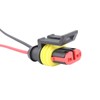 TOMALL 2 Pin Way 18 AWG Waterproof Connector for Electrical