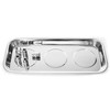 EHOMEA2Z Magnetic Dish Tool Parts Tray Socket Screw Holder (14"x6")