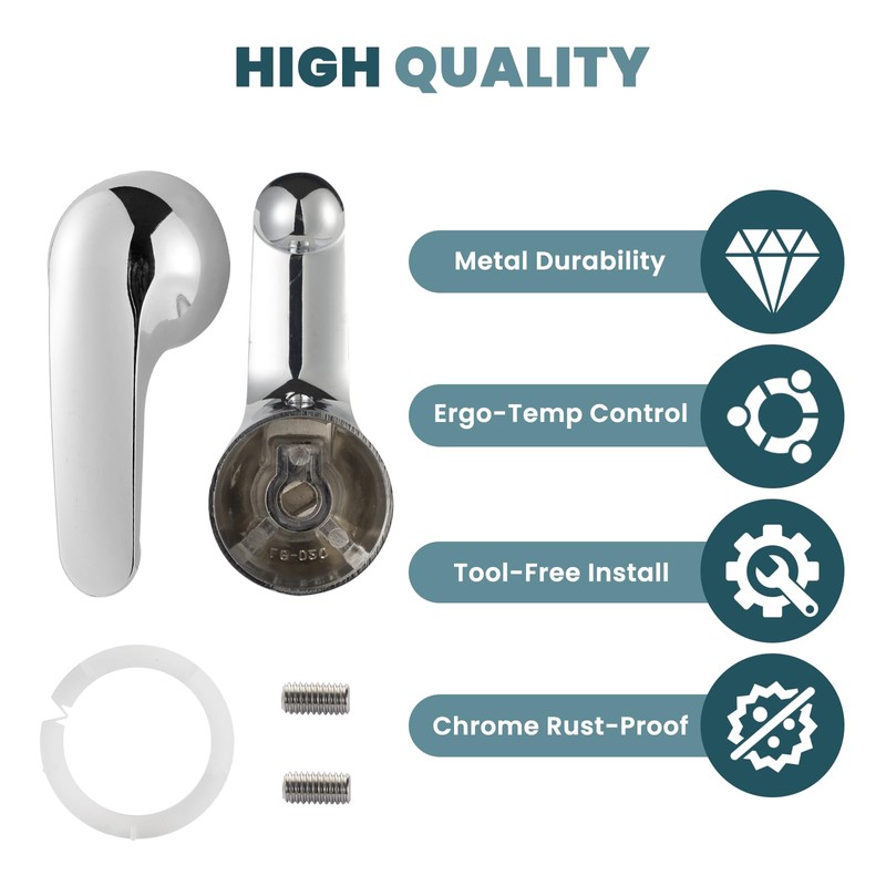 NBPLUS H79 Single Metal Lever Handle Kit for Delta 1300/1400