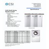CSI Bathware 42" W x 74" L Assure Heavy-Duty Vinyl