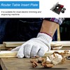 Router Table Insert Plate Aluminum Alloy Wood Milling Flip Board