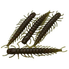 Products 4" Floating Hellgrammite - Qty 8/Pack (Watermelon with red Flake)