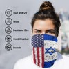 Fashion Bandanas Headwear Seamless Neck Gaiter Headwrap Balaclava (Usa Israel