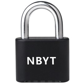 NBYT Secure your belongings with NBYT Combination Padlocks - Fitness Padlocks with Code, Combination Lock for Locker, Shed or Anywhere Else You Need It
