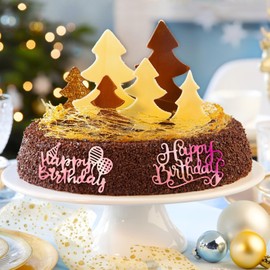 Kayqbonke 5 Sets Cutting Dies Birthday Congratulations Birthday Cutting Dies Embossing Stencils Text Embossing Stencil for DIY Birthday Card Making