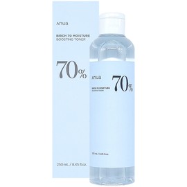 Anua Birch 70 Moisture Boosting Toner 250ml Hyaluronic Acid Moisture Toner / 아누아 자작나무 70 수분 부스팅 토너 250ml 히알루론산 수분토너