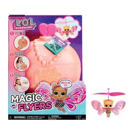 LOL Surprise Magic Flyers - Flutter Star - Hand Guided Flying Doll - Collectible Doll with Touch Bottle Unboxing - Great for Girls Ages 6+