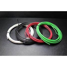 10 Gauge THHN Wire Stranded 4 Colors 50 FT Each RED Black Green White THWN 600V Copper Cable AWG