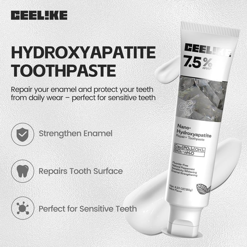 Ceelike Fluoride-Free Hydroxyapatite Toothpaste | Enamel Repair & Fresh Breath