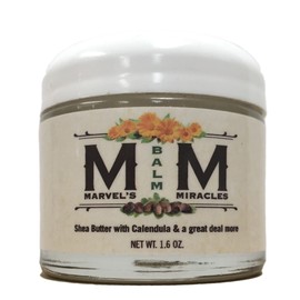 Marvel's Miracles Skin Balm with Shea Butter, Calendula, Chamomile, Bergamot, Vitamin C, Aloe Vera, Tea Tree, Grapefruit Seed, Vitamin