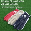 FINGER TEN Golf Gloves Men's Golf Gloves Left Right Leather