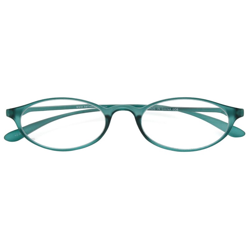 老眼鏡 ベルエクレール リーディンググラス 超弾性フレーム採用 アクア +1.50