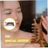 LALAFINA Wooden Comb Scalp Massager Wide Toothed Hair Brush for