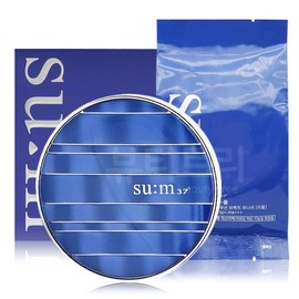 Su:m37 Waterful CC Cushion Perfect Finish Main Product + Refill No. 01 Light Beige / 숨37 워터풀 씨씨쿠션 퍼펙트 피니쉬 본품+리필 01호 라이트베이지