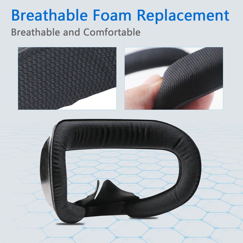 Compatible with Oculus Quest 2 Face Bracket Replacement - Breathable