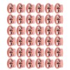 30Pcs Metal Cord Locks Double Hole Zinc Alloy Durable Light