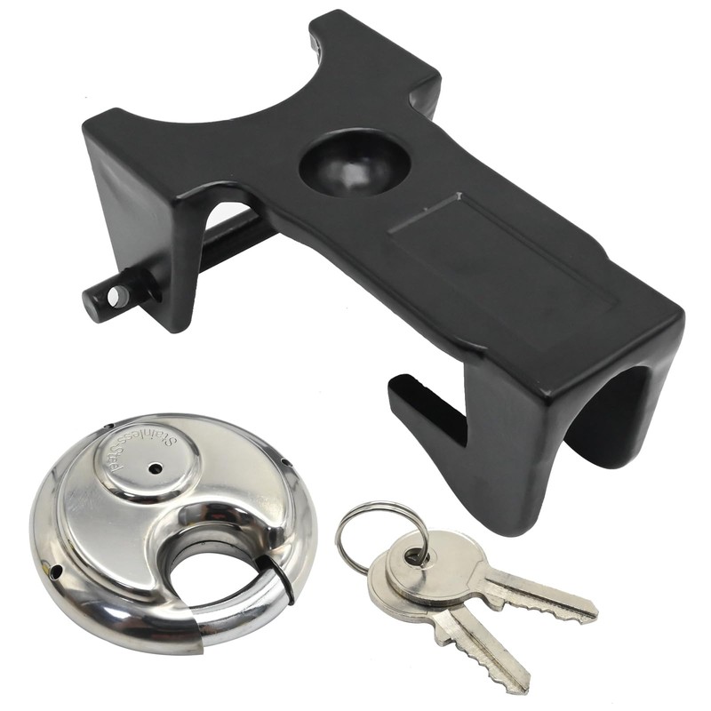 Saihisday Gooseneck Trailer Coupler Lock TL-50, Gooseneck Trailer Lock Gooseneck