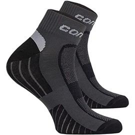 Comodo STB Comfortable Cycling Socks for Men and Women - Short - Breathable by DryTex Ankle Socks for Cycling, black