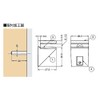 sugatune工業 Italiana Glass for Shelf Bracket it16220 – 080 Notebook