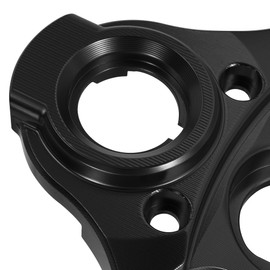 ZANGOMB lgnition Key Switch Cover for Surron，CNC Ignition Lock Cylinder Cover for Sur Ron Ignition Mount Plate Decoration Fit for Sur Ron X/S/LBX Segway X160 / X260 Electric Dirt Bike - Black