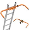 Aluminum Ladder Stabilizer for Roof Gutter Cleaning with Tool Tray,
