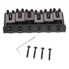 6 String Guitar Bridge Replacement Zinc Alloy Electric Guitar Saddle