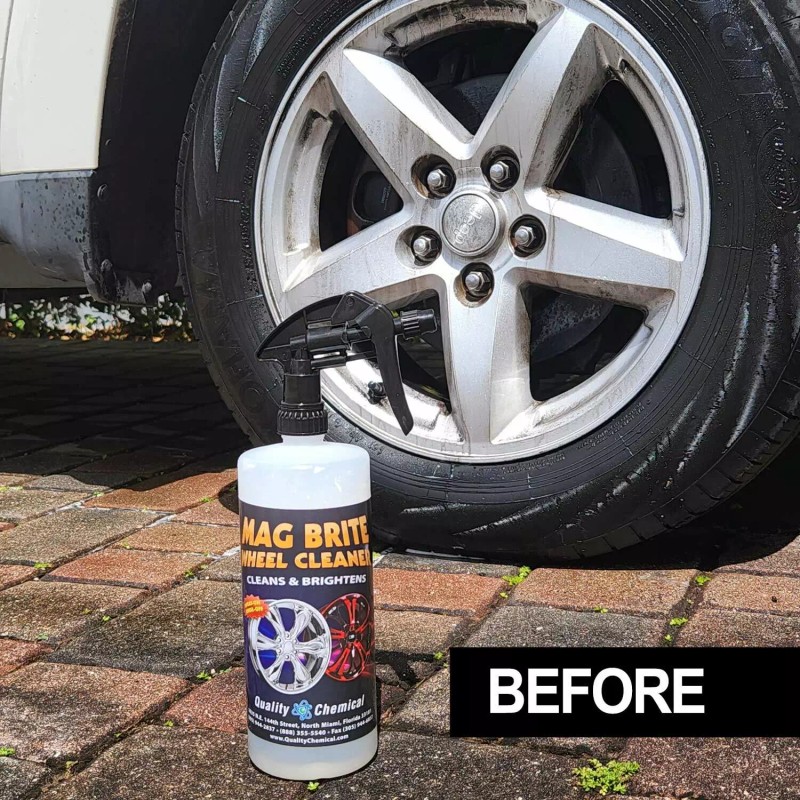 Quality Chemical Mag Brite Acid Wheel Cleaner / 1 Gallon