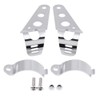 KIMISS Fork Headlight Mount, 35-43mm Motorcycle Headlight Mount, Fork Tube