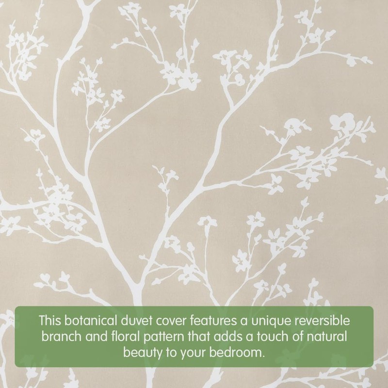 Tokokimo Double Duvet Cover Set - Spring Bedding Sets Reversible,