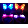 12 Diadema Minnie Luz Orejas Mimi Luminosas Fiesta Batucada Color