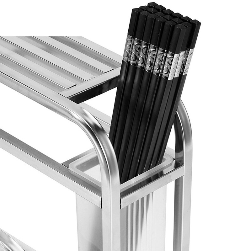 AIYoo Cutting Boards Knife Organizer with Hooks/Stainless Steel Kitchen Utensils