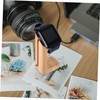 TEHAUX 1Pc Bamboo Smart Watch Charging Stand Elegant Natural Holder