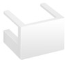 LUAATT Ideal Bookshelf Hook Clip Aligner Compatible with Billy,Bookshelf Connector