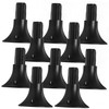Operitacx 10Pcs Garden Lamp Base Replacement Sturdy and Lightweight Design