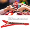 Guitar Brooch Pin Simulation Innovative Hand Crafted Red V Mini