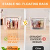 HOMENOTE Container 12 Quart with Lid & Rack and Sleeve