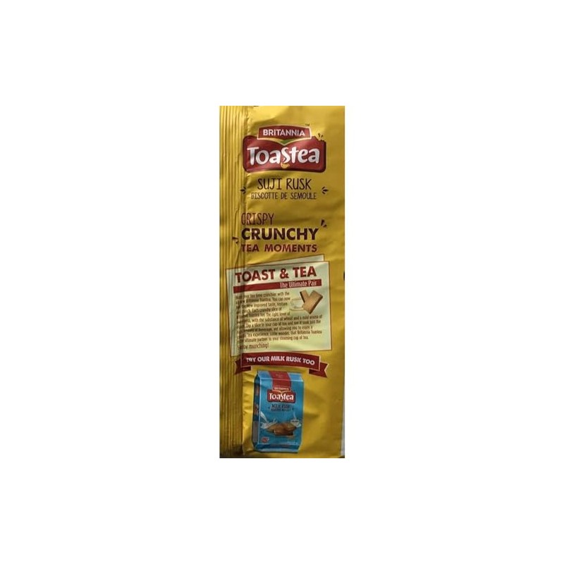 BRITANNIA Toastea Suji Rusk 10.75oz (305g) - Biscotte De Semoule