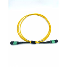 BRITE FIBER TELCOM MPO F APC  MPO F APC 12 fiber 3.0D  SM TYPE B FORMABLE BOOT 1.5 Meter NTTC97AC