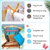 8 Pack Towel Bands for Beach Chairs Cruise Towel Clips