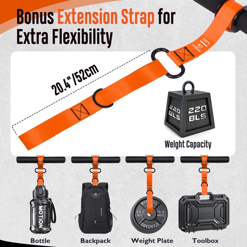 FitBeast Forearm Strengthener & Forearm Exerciser, Wrist Roller with Thicker