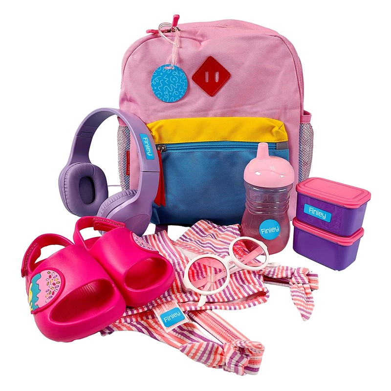 InchBug Solid Big Bundle Daycare Combo Pack (Rose Garden)