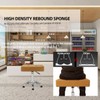 Kaleurrier Heavy Duty Stools with Bell Glides Backless Height Adjustable